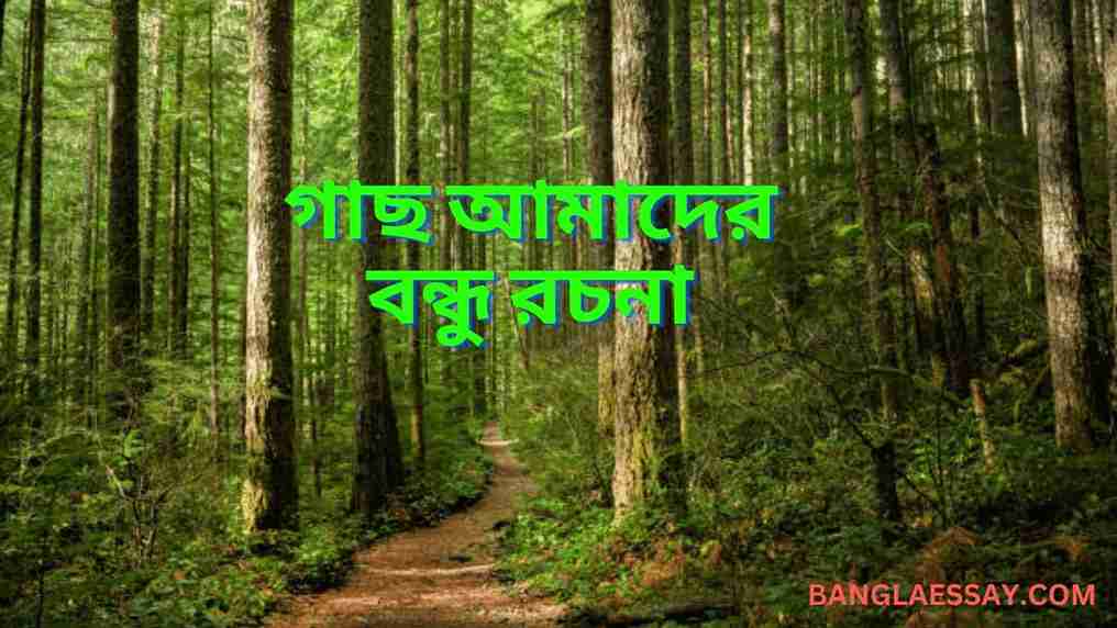 গাছ আমাদের বন্ধু রচনা